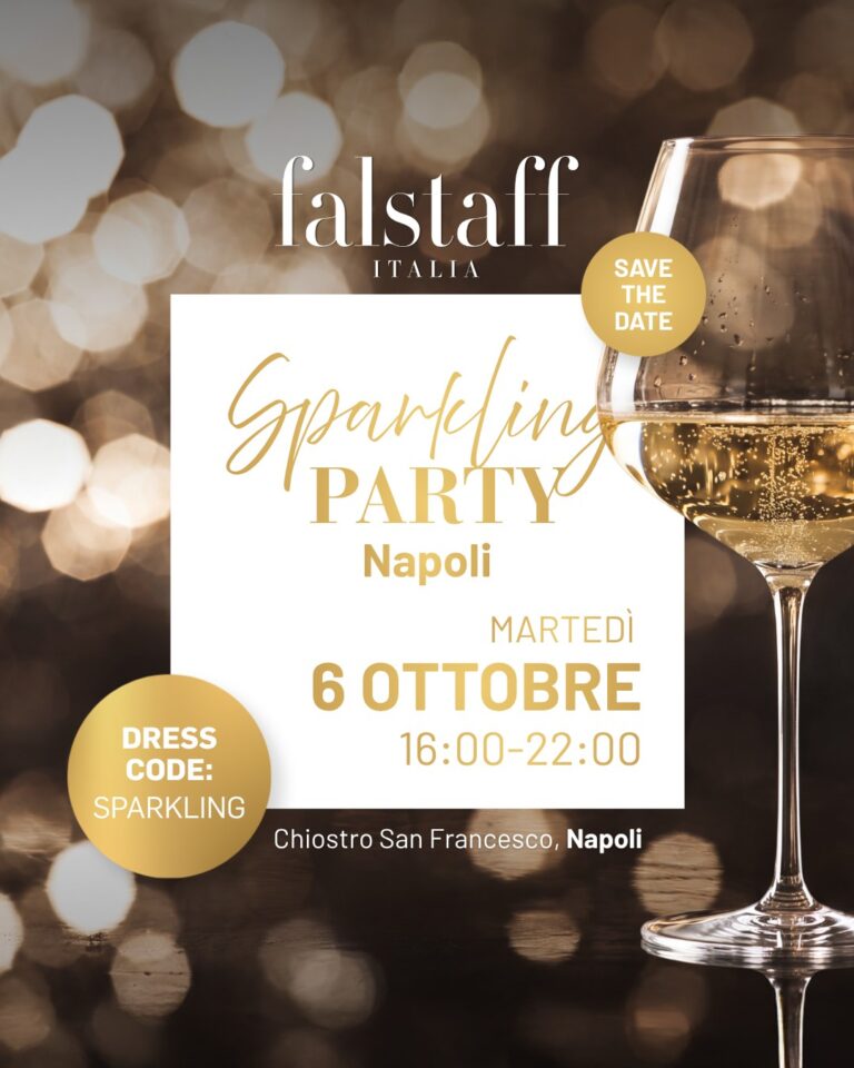 Falstaff Sparkling Party martedì 6 al Chiostro San Francesco di Napoli